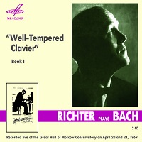 Melodiya Great Hall Recordings : Richter - Bach Well-Tempered Clavier Book I