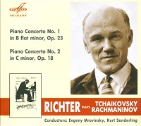 Melodiya Great Hall Recordings : Richter - Rachmaninov, Tchaikovsky