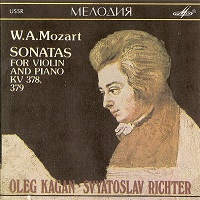Melodiya : Richter - Mozart Violin Sonatas