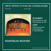 Moscow Conservatory Records : Richter - Liszt, Schubert