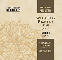  Moscow Conservatory Records : Richter - Bartok, Brahms