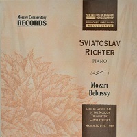 Moscow Conservatory Records : Richter - Mozart, Debussy