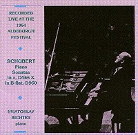 Music & Arts : Richter - Schubert Sonatas 6 & 21