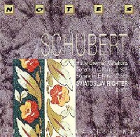 Notes : Richter - Schubert Variations, Sonatas