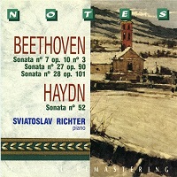 Notes : Richter - Beethoven, Haydn