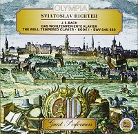 Olympia Great Performers : Richter - Bach Well-Tempered Clavier Book I