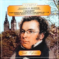 Olympia Great Performers : Richter - Schubert Sonatas 9 & 11