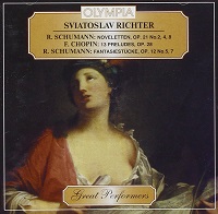 Olympia Great Performers : Richter - Chopin, Schumann