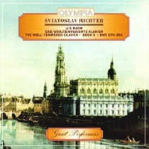 Olympia Great Performers : Richter - Bach Well-Tempered Clavier Book II