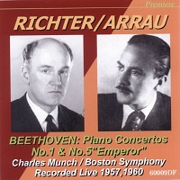 Premiere : Arrau, Richter - Beethoven Concertos 1 & 5
