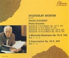 Artists : Richter - Schubert Sonatas, Impromptus