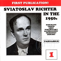 Parnassus : Richter - In the 1950s Volume 01