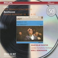 Philips 50 Great Recordings : Richter - Beethoven, Liszt