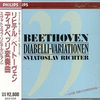 Philips Japan : Richter - Beethoven Diabelli Variations