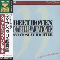Philips Japan : Richter - Beethoven Diabelli Variations