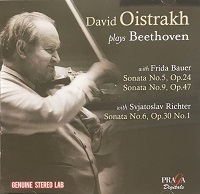 Praga : Oistrakh - Beethoven Violin Sonatas