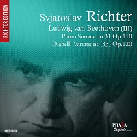Praga Richter Edition : Richter - Beethoven Sonata No. 31, Diabelli Variations
