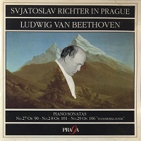 Praga Richter in Prague : Richter - Beethoven Sonatas 27-29