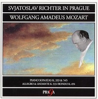 Praga Richter in Prague : Richter - Mozart Sonatas