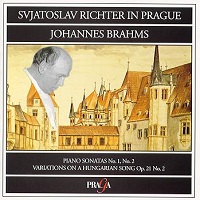 Praga Richter in Prague : Richter - Brahms Sonatas 1 & 2