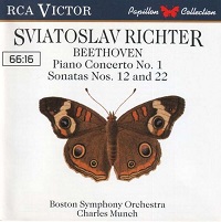 RCA Papillion Collection : Richter - Beethoven Concerto No. 1, Sonatas 12 & 22