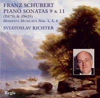 Regis : Richter - Schubert Sonatas 9 & 11, Moment Musicaux