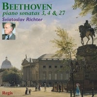 Regis : Richter - Beethoven Sonatas 3, 4 & 27