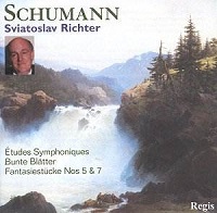 Regis : Richter - Schumann Symphonic Etudes, Bunte Blatter