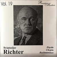Russian Masters : Richter - Volume 19