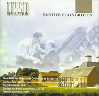 Russian Revelation Classics : Richter - Britten Cello Sonata, Piano Concerto