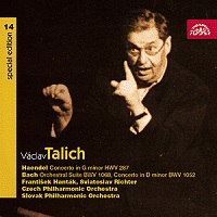 Supraphon Talich Special Edition : Richter - Bach Concerto No. 1