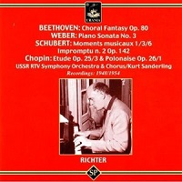 Urania SP : Richter - Beethoven, Chopin, Schubert, Weber