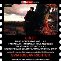 Urania Widescreen Collection : Richter - Liszt Works