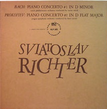 Artia : Richter - Bach, Prokofiev