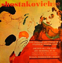 Artia : Shostakovich - Preludes and Fugues, Concerto No. 2