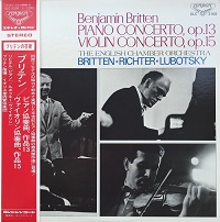Decca London : Richter - Britten Piano Concerto