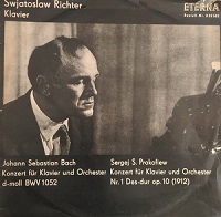 Eterna : Richter - Bach, Prokofiev