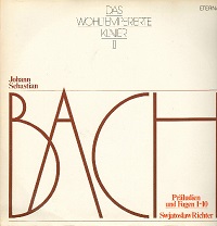 Eterna : Richter - Bach Well-Tempered Clavier Book II 1-10