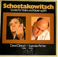 Eurodisc : Richter - Shostakovich Violin Sonata