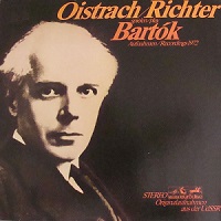 Eurodisc : Richter - Bartok Violin Sonata, Peasant Songs