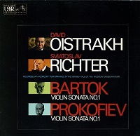 HMV : Richter - Prokofiev, Bartok