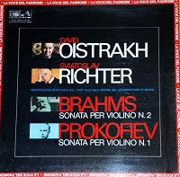 La Voce del Padrone : Richter - Brahms, Prokofiev