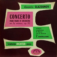Le Chant du Monde : Richter - Glazunov Concerto