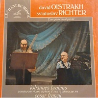 Le Chant du Monde : Richter - Brahms, Franck