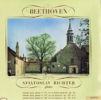 Le Chant du Monde : Richter - Beethoven Sonatas 11, 19 & 20