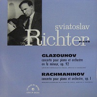 Le Chant du Monde : Richter - Glazunov, Rachmaninov