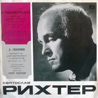 Melodiya : Richter - Glazunov, Rimsky-Korsakov
