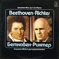 Melodiya : Richter - Beethoven Sonatas 3 & 4
