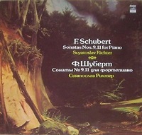 Melodiya : Richter - Schubert Sonatas 9 & 11