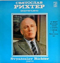 Melodiya : Richter - Schubert, Schumann